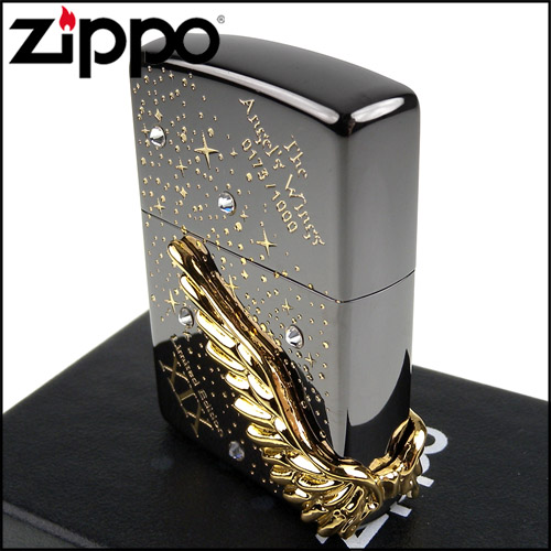 ZIPPO 日系~The Angels Wings-立體天使之翼3面連續加工