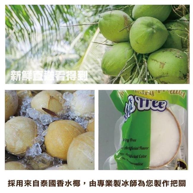 【天天果園】泰國香水椰子冰沙2包(每包約110g)