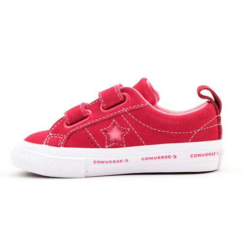 Converse 嬰幼休閒鞋-760038C 紅