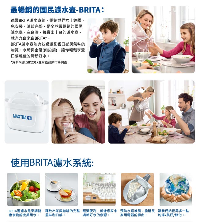 [限時下殺8折] BRITA Flow 8.2L大容量濾水箱(含MAXTRA+全效濾芯1入)