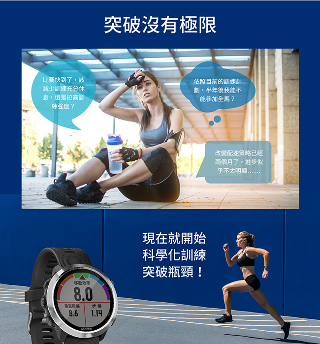 GARMIN Forerunner 645 GPS智慧心率跑錶