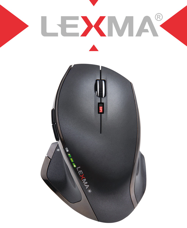 LEXMA M850R無線藍光滑鼠