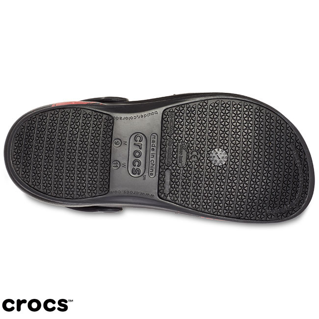 Crocs 卡駱馳 (中性鞋) Bistro圖紋廚師鞋 204044-0BU