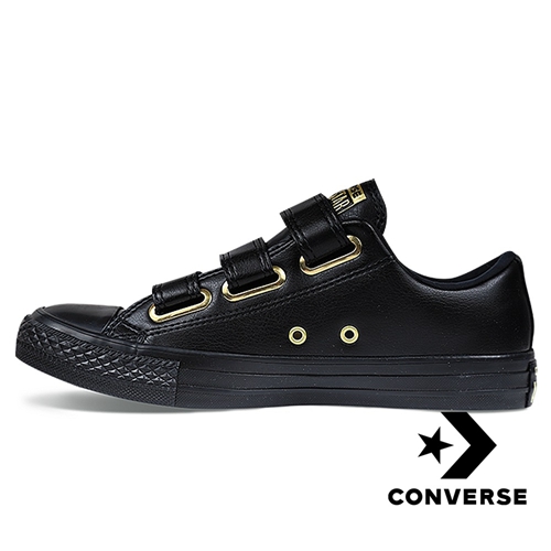 CONVERSE-All Star 3V OX女休閒鞋-黑