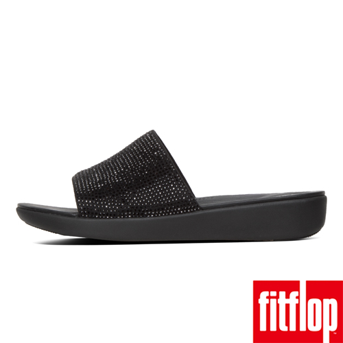 FitFlop SOLA厚底拖鞋黑色