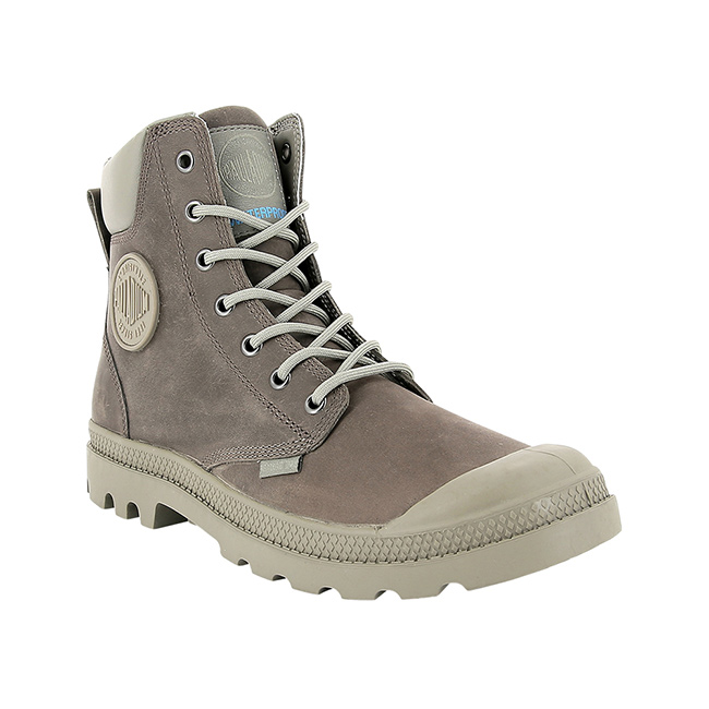 Palladium Pampa Cuff WP Lux防水靴-女-菸草綠