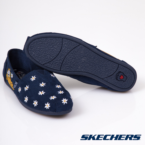 SKECHERS (女) 時尚休閒系列BOBS PLUSH - 32628NVY