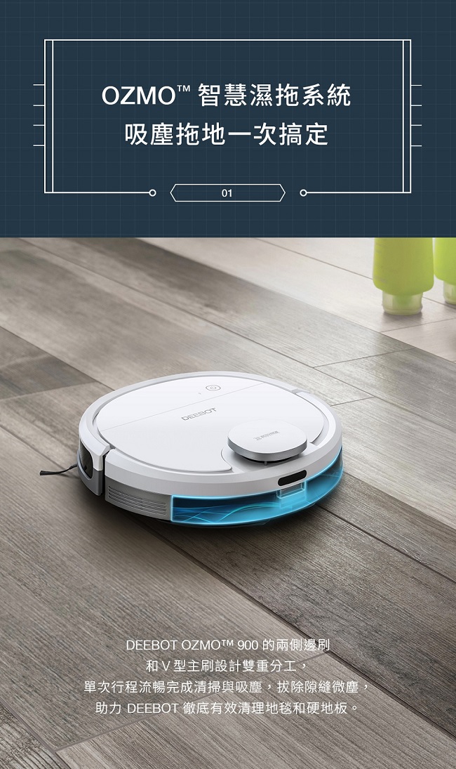 ECOVACS DEEBOT OZMO 900