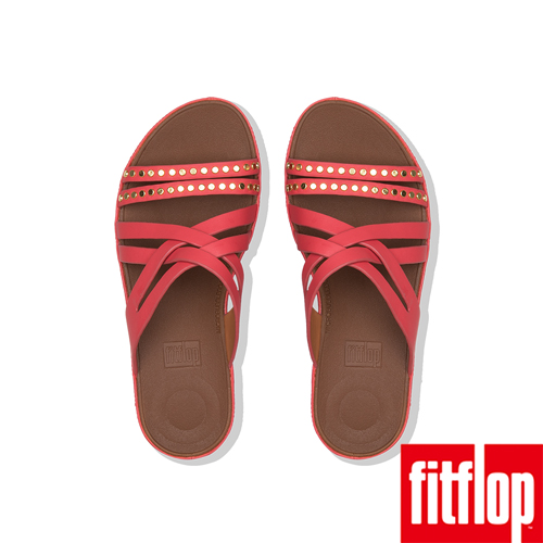 FitFlop NAIA 造型涼鞋紅色