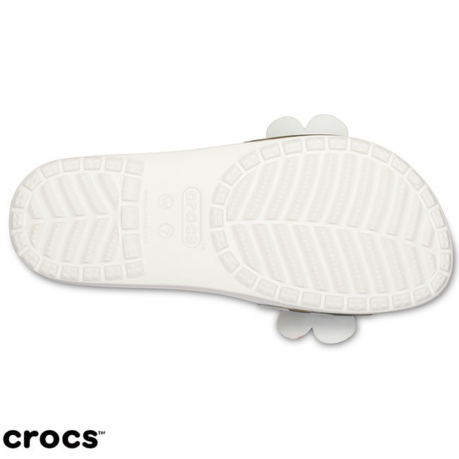 Crocs 卡駱馳 (女鞋) 永恆系列思瓏玫瑰涼拖 205256-100