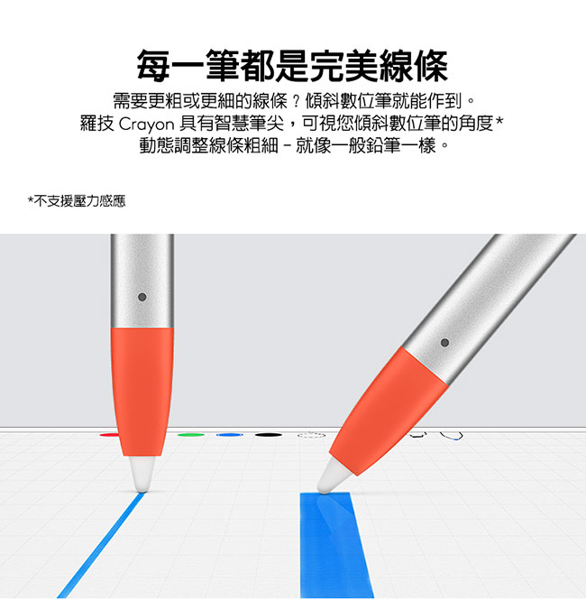 羅技 Crayon iPad 多功能數位筆