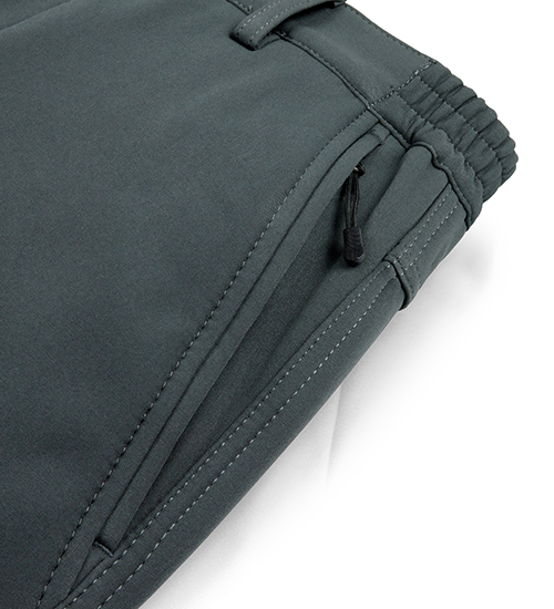GIBBON 保暖蓄熱刷毛彈性鬆緊長褲-二色