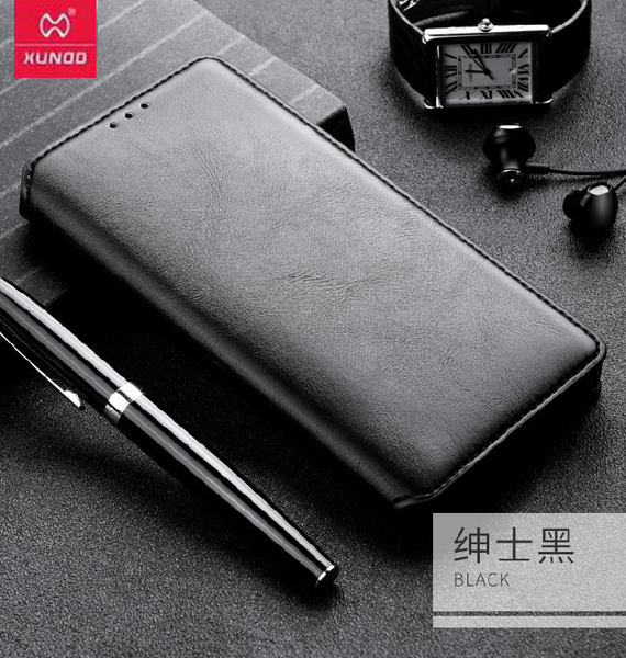 XUNDD for iPhone Xs / iPhone X 格拉時尚皮革皮套