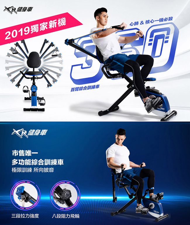 《好吉康 Well-Come》XR360 百臂綜合訓練健身車