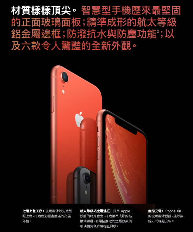 Apple iPhone XR 256G 6.1吋智慧型手機