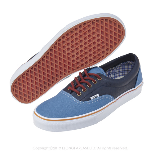 (男)VANS Era 拼接撞色綁帶休閒鞋*牛仔藍