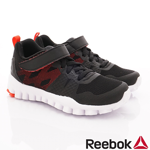 Reebok頂級童鞋 超輕量運動鞋款 SE103黑(中小童段)