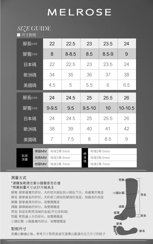 短靴 MELROSE 獨特側剪裁金釦後繫帶牛皮粗低跟短靴－咖