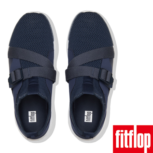 FitFlop FLEXKNIT V-STRAP SNEAKERS-午夜藍