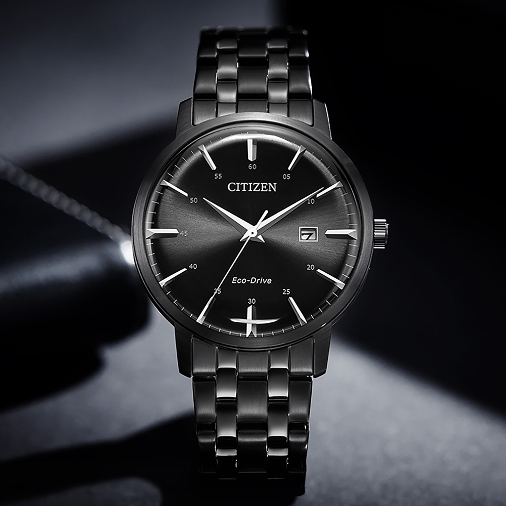 CITIZEN 星辰Eco-Drive 簡約商務光動能腕錶(BM7465-84E)/40mm | 光動能男錶| Yahoo奇摩購物中心