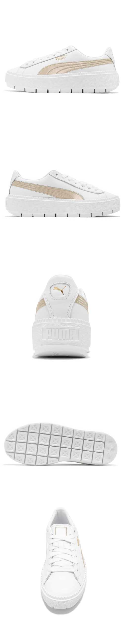 Puma 休閒鞋 Platform Trace 運動 女鞋