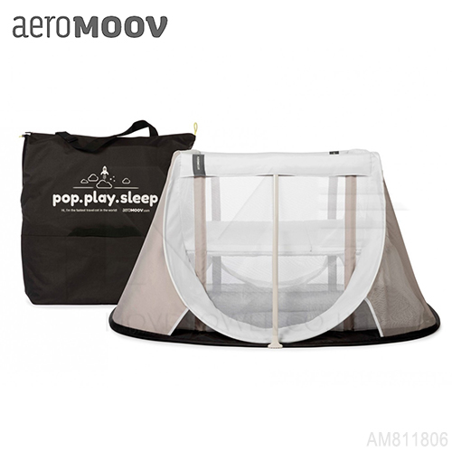 比利時《Aeromoov》秒開型便攜遊戲床-淺沙色