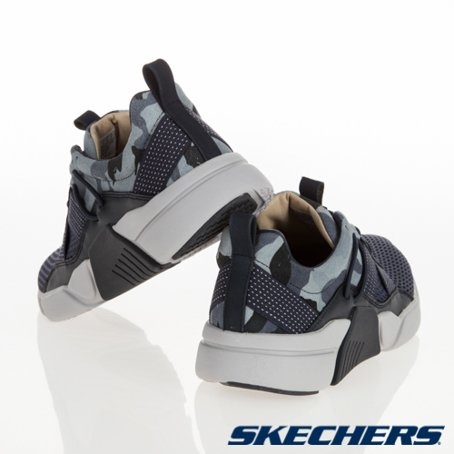 SKECHERS (男) 休閒系列 BLOCK - 68669NVY