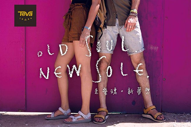 TEVA Voya Flip 男休閒拖鞋 磚黑色