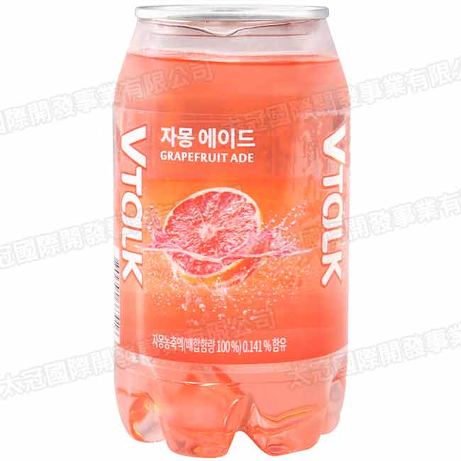 VTalk VTalk碳酸飲料-葡萄柚風味(350ml)