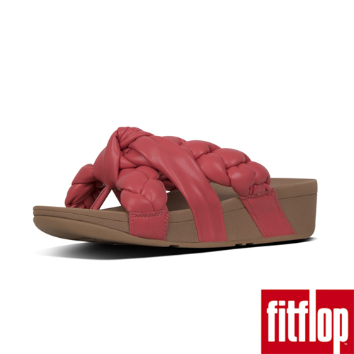 FitFlop PLATT LEATHER-紅色