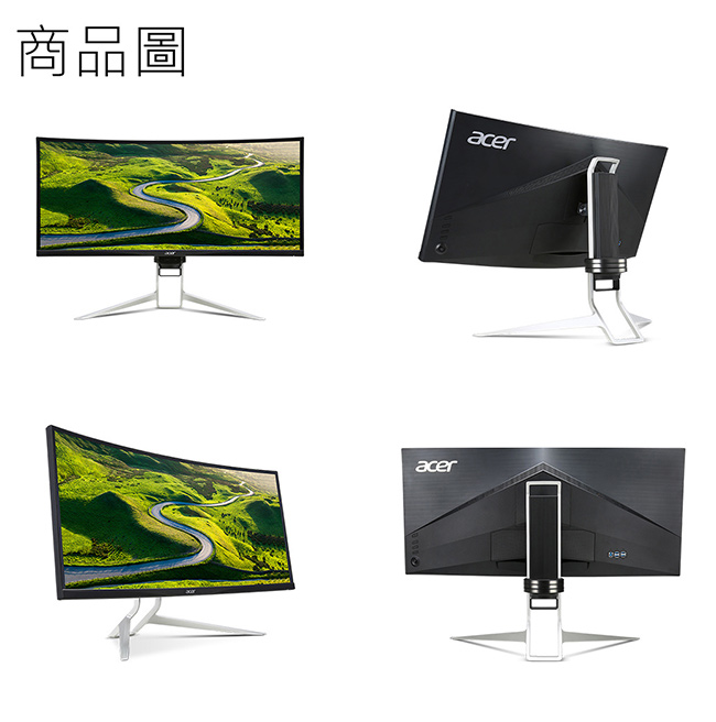 Acer XR382CQK 38型 IPS 曲面電競電腦螢幕