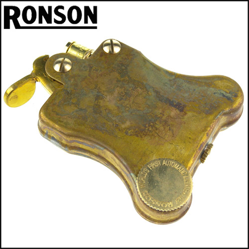 RONSON Banjo系列燃油打火機(Wild Brass仿舊款)