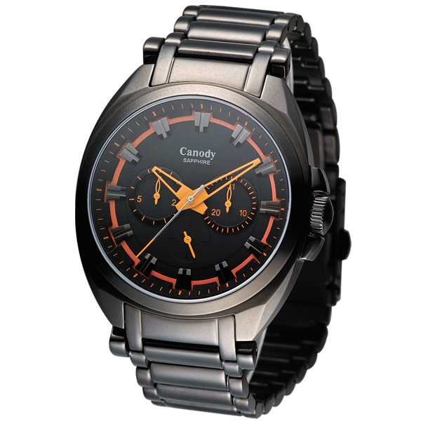 Canody 黑色狂歡時尚腕錶-均一價$1800