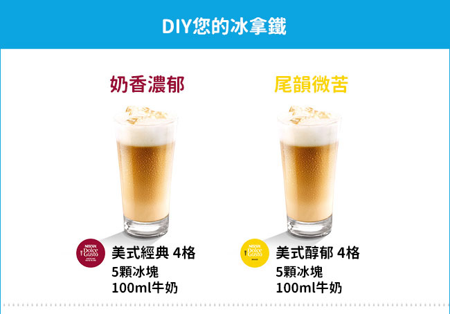 NESCAFE Dolce Gusto 美式醇郁濃滑咖啡膠囊