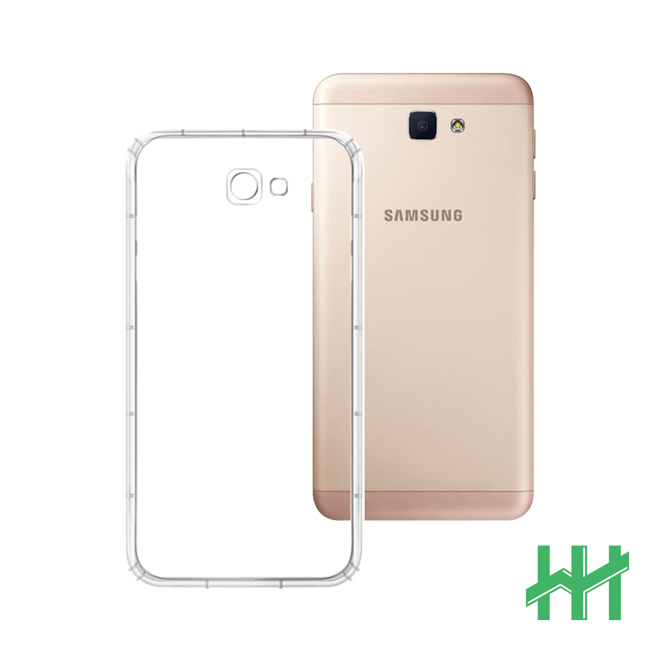 安全氣墊手機殼系列 SamsungJ7 Prime (5.5吋) 防摔TPU隱形殼