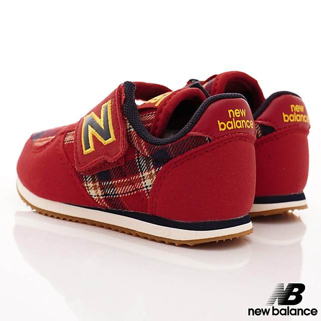 NewBalance 220格紋運動款 RCI紅色(小童段)