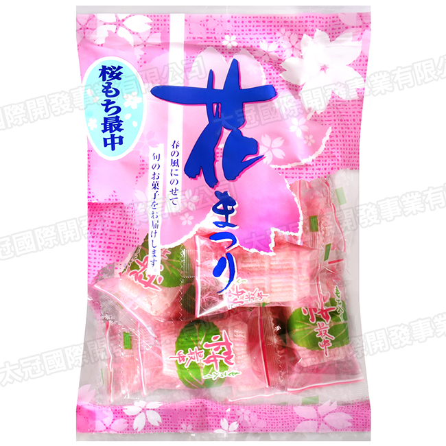 外松 花祭櫻花風味最中餅(165g)