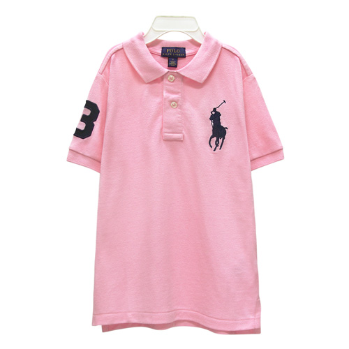 Ralph Lauren 大童數字3經典大馬短袖POLO衫