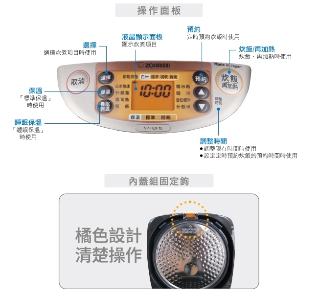 象印*6人份*IH豪熱沸騰微電腦電子鍋(NP-HDF10)