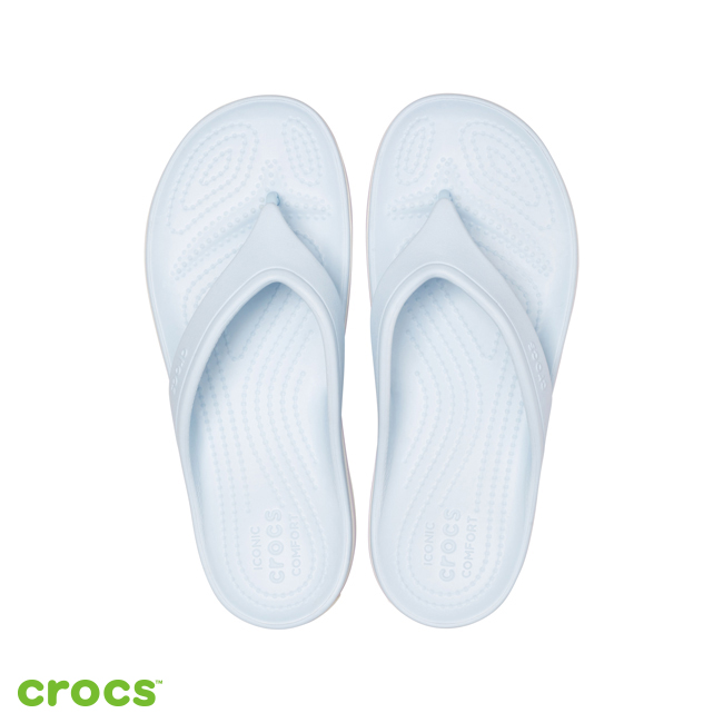 Crocs 卡駱馳 (中性鞋) 厚底卡駱班人字拖 205681-4JR