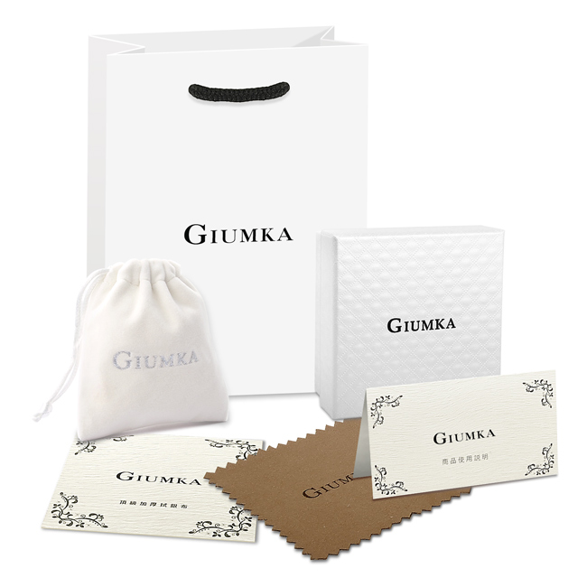 GIUMKA I LoveYou情侶白鋼戒指 玫金色女戒