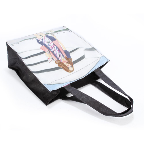 Reiko Aoki青木禮子Museum彩繪手提包-水藍