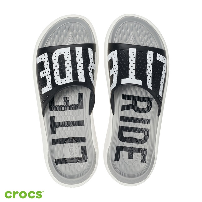 Crocs 卡駱馳 (中性鞋) LiteRide涼拖 205562-066