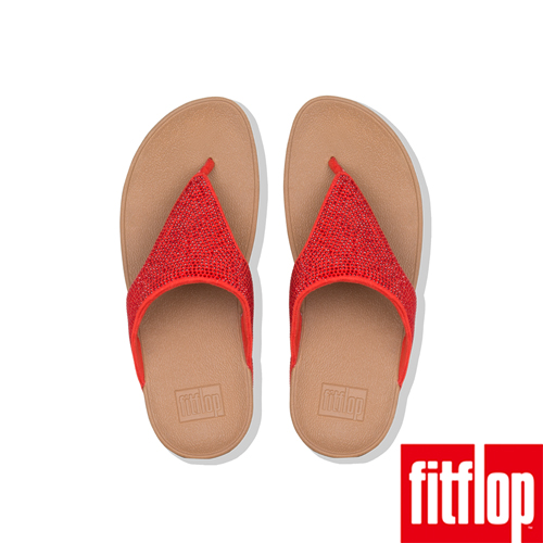 FitFlop LOTTIE夾腳涼鞋紅色