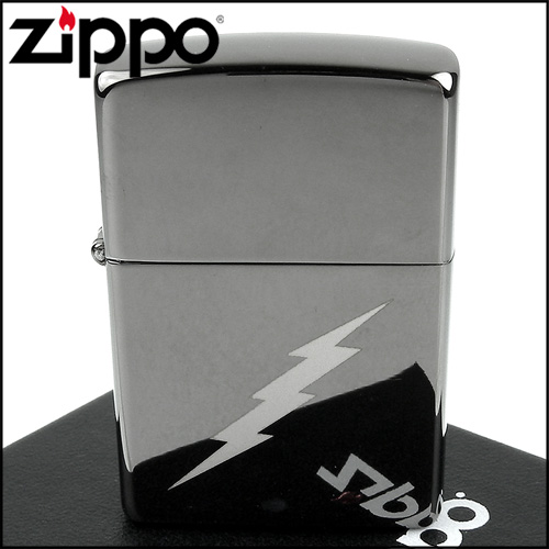 ZIPPO 美系~Lightning Bolt-閃電圖案雷射雕刻設計打火機