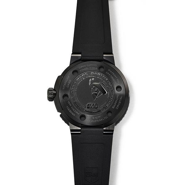 Oris 豪利時 星際大戰 STAR WARS 黑武士限量聯名機械錶-黑