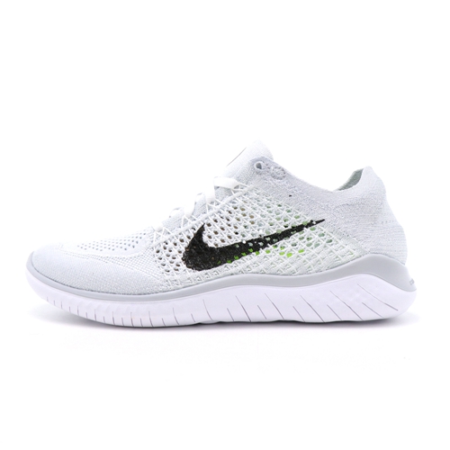 NIKE FREE RN FLYKNIT 女跑步鞋 942839100 白灰