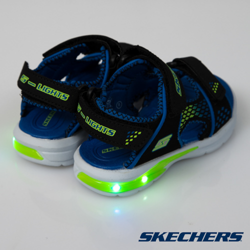 SKECHERS (童) 男嬰系列 E-II SANDAL - 90558NBBLM