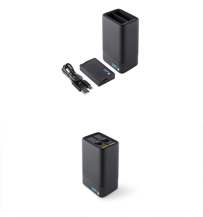 GoPro-FUSION雙電池充電器+電池ASDBC-001-AS