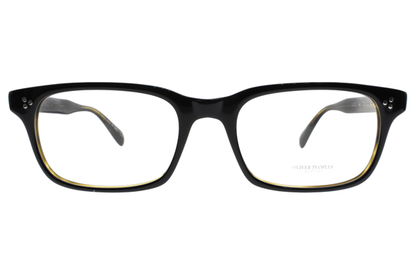 OLIVER PEOPLES 眼鏡 懷舊經典/黑-墨綠 #CAVALON 1441